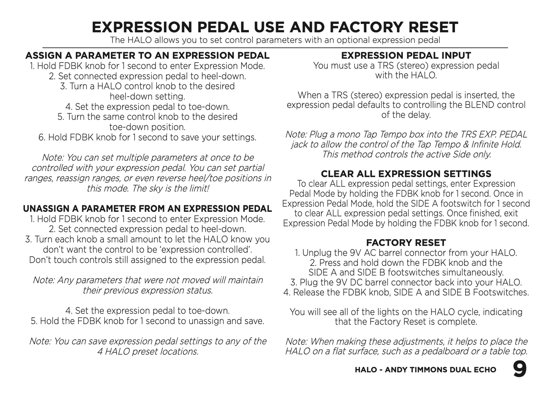 Keeley Halo Andy Timmons Dual Echo