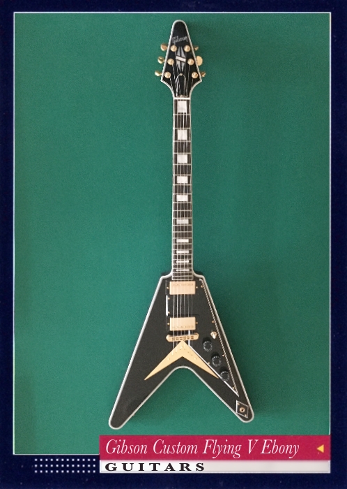 Gibson Custom Flying V Ebony