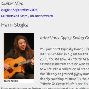 Harri Stojka: Infectious Gypsy Swing Guitarist (Aug 2006)